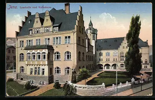 AK Jena, Lesehalle und Volkshaus