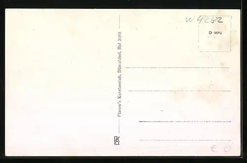 AK Velen i. Westf., Schloss aus der Vogelschau