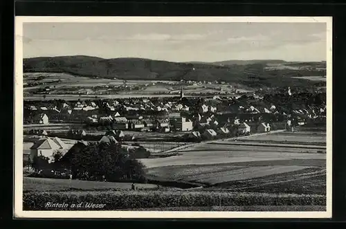 AK Rinteln a. d. Weser, Totalansicht