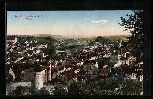 AK Schwäb. Hall, Totalansicht
