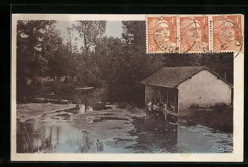 AK Gouzon, Lavoir