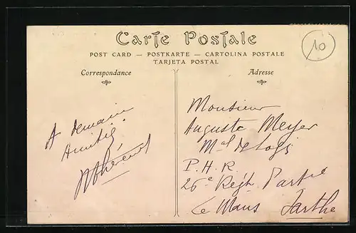 AK Glénic, Vue sur le Moulin Neuf et la Gare