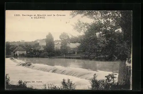 AK Glénic, Barrage et Moulin sur la Creuse