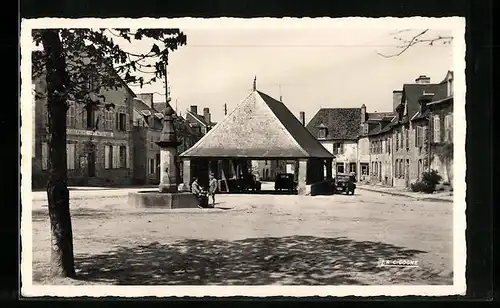 AK Jarnages, Place du marché
