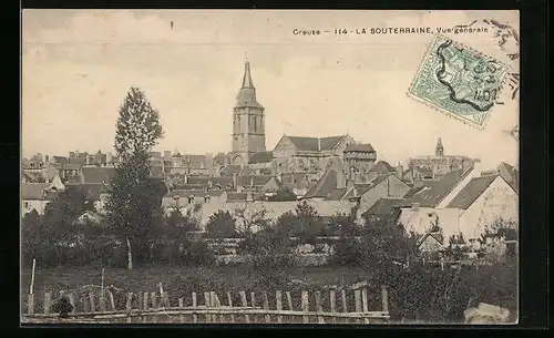 AK La Souterraine, Vue générale