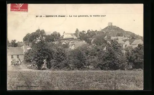 AK Sermur, la Vue générale, la vieille tour