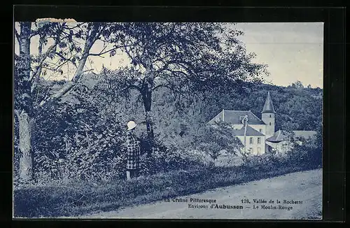 AK Aubusson, le Moulin-Rouge