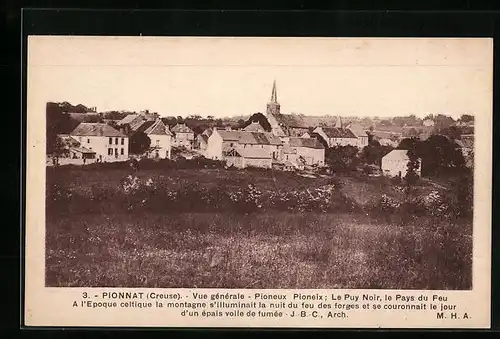 AK Pionnat, Vue Générale