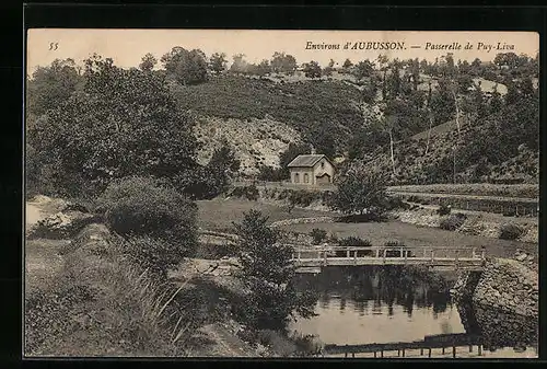 AK Aubusson, Passerelle de Puy-Liva