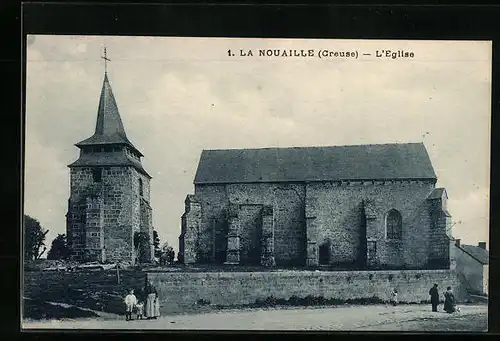 AK La Nouaille, l`Eglise