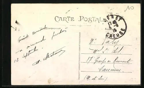 AK Guéret, le Lycée de Garcons