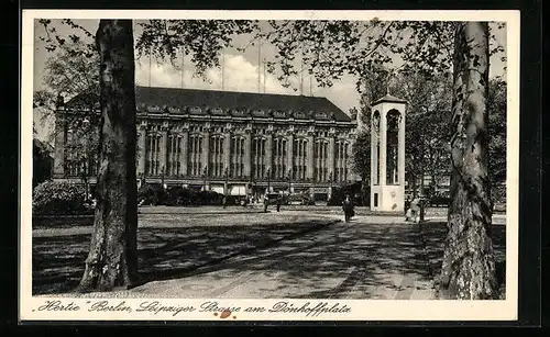 AK Berlin, Kaufhaus Hertie, Leipziger Strasse am Dönhoffplatz