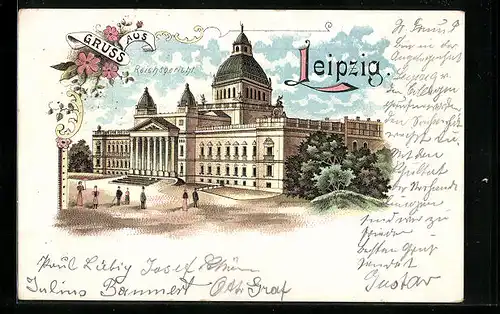 Lithographie Leipzig, Reichsgericht