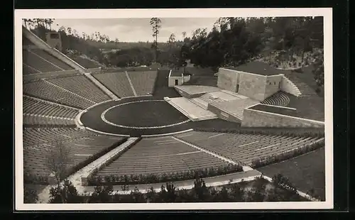 AK Berlin-Charlottenburg, Dietrich-Eckardt-Bühne aus der Vogelschau