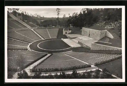AK Berlin-Charlottenburg, Dietrich-Eckardt-Bühne aus der Vogelschau