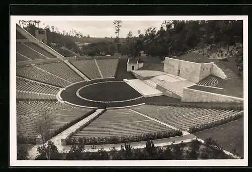 AK Berlin-Charlottenburg, Dietrich-Eckardt-Bühne aus der Vogelschau