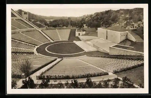 AK Berlin-Charlottenburg, Dietrich-Eckardt-Bühne aus der Vogelschau