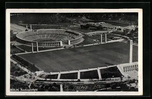 AK Berlin, Reichssportfeld, Gesamtansicht