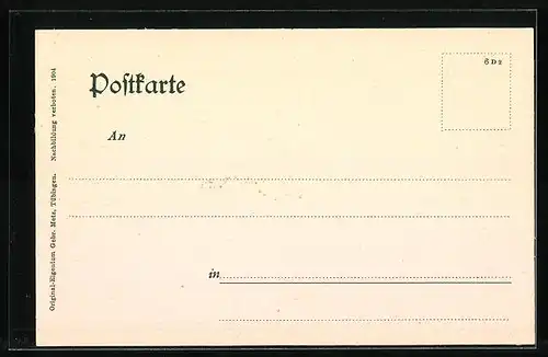 AK Freiburg i. B., Panoramablick mit Strassenbahn