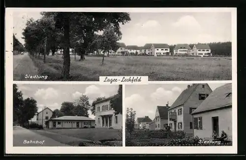 AK Lager-Lechfeld, Siedlung und Bahnhof