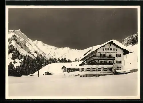 AK Baad-Mittelberg / Kleinwalsertal, Alpen-Sporthotel Baad