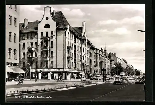 AK Berlin, Müller-Ecke Barfusstrasse