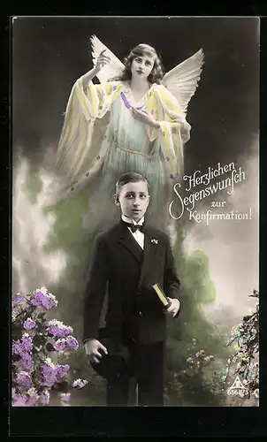 AK Schutzengel wacht über Konfirmanden