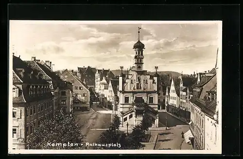 AK Kempten, Rathausplatz