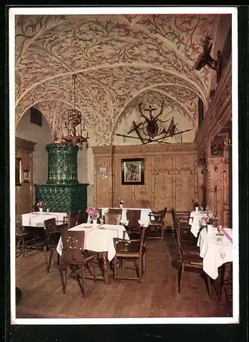 AK München, Gasthaus Kaiserstuben, Arnulfstrasse, Tiroler Stube