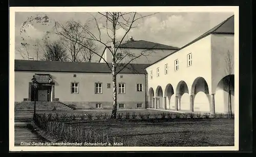 AK Schweinfurt a. Main, Ernst-Sachs-Hallenschwimmbad