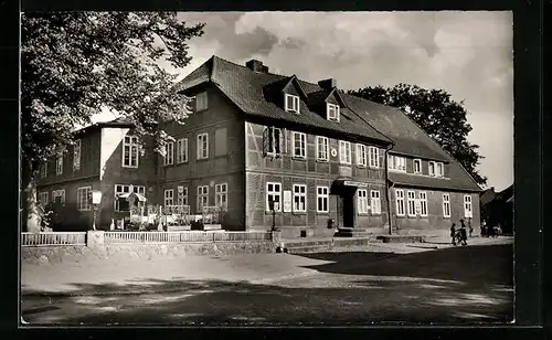 AK Amelinghausen /Lübebg. Heide, Schenk`s Gast- und Pensionshaus