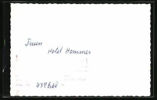 AK Daun, Hotel Hommes, Innenansicht