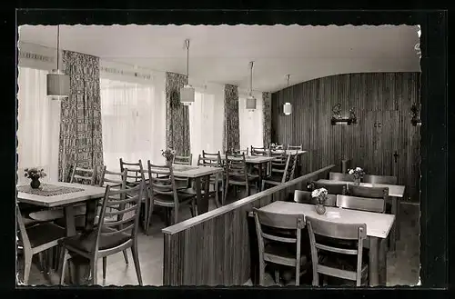 AK Daun, Hotel-Hommes, Innenansicht