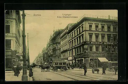 AK Berlin, Leipziger- Ecke Friedrichstrasse