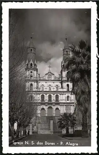 Fotografie unbekannter Fotograf, Ansicht Porto Alegre, Igreja N. S. das Dores