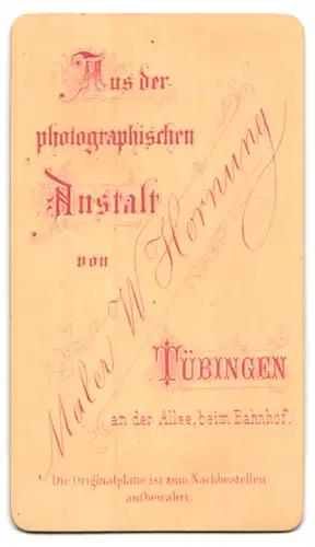 Fotografie Maler W. Hornung, Tübingen, Ältere Dame im Kleid mit Kragenbrosche