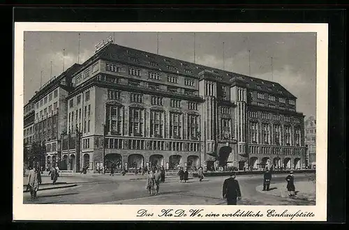AK Berlin, Kaufhaus des Westens, KaDeWe, Tauentzienstrasse