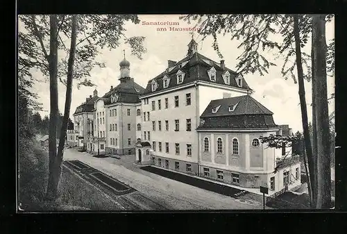 AK Deggendorf /Bayr. Wald, Sanatorium am Hausstein