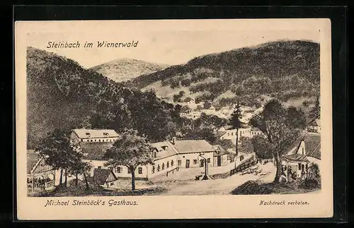 AK Steinbach im Wienerwald, Michael Steinböck`s Gasthaus