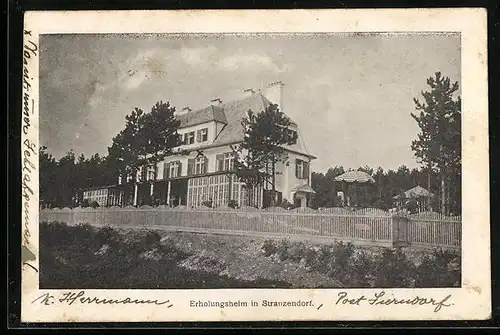 AK Stranzendorf, Ansicht des Erholungsheimes