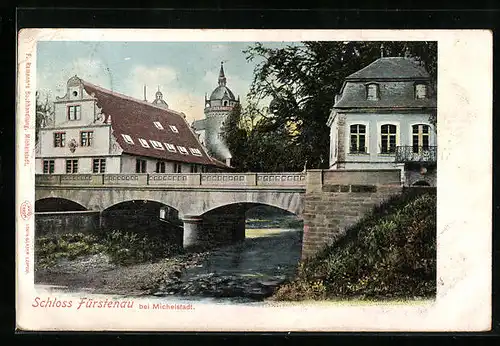 AK Michelstadt, Motiv von Schloss Fürstenau