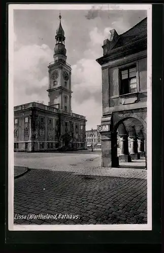 AK Lissa, Platz vor dem Rathaus