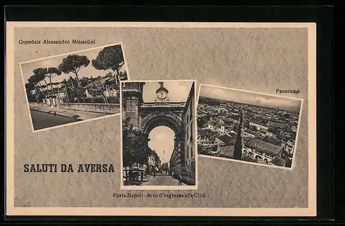 AK Aversa, Porta Napoli, Arco d'ingresso alla Città
