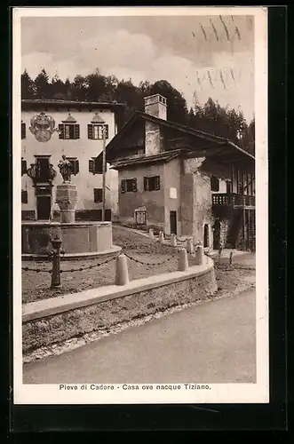 AK Pieve di Cadore, Casa ove nacque Tiziano