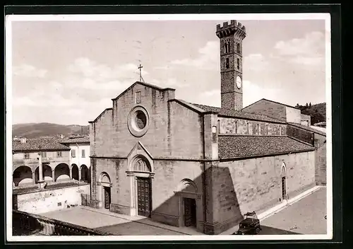 AK Fiesole, Vorderseite der Kathedrale