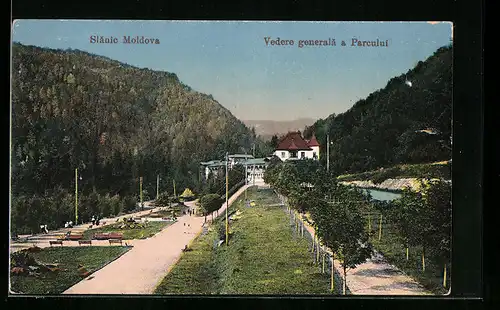 AK Slanic Moldova, Vedere generala a Parcului