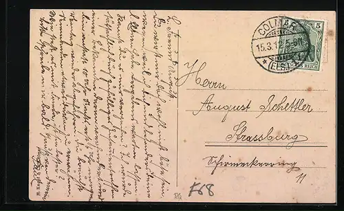 AK Colmar, Unterlindenbad