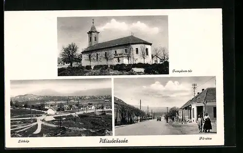 AK Pilisvörösvar, Templom-ter, Fö-utca