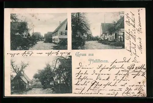 AK Pfahlbronn, Ansichten des Ortes