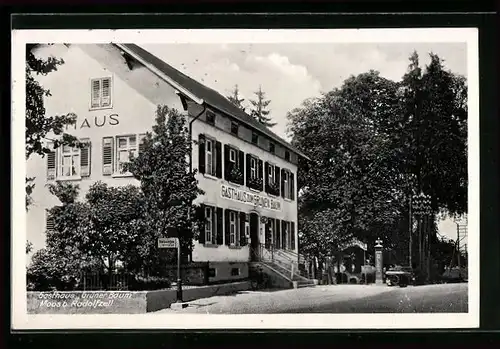 AK Moos bei Radolfzell, Gasthaus Grüner Baum